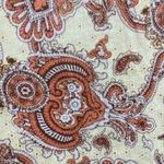 Fenn Wright Manson Top Size M Paisley Embroidered Linen Rayon Sleeveless Tunic Photo 8