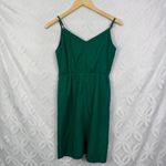 Julia Jordan  Emerald V-Neck Spaghetti Strap‎ Knot Bodice Mini Dress Size 2 NWT Photo 4