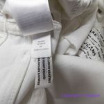 Madewell New! Stovepipe Jeans in pure white, women size 26 Photo 14