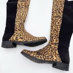 Unisa  Women's Gillean Over the Knee Boots Cheetah Leopard Faux Suede Size 9 Photo 3