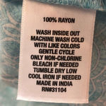 Crown & Ivy Womens Blue Flowy Tank Top Size Large Photo 4