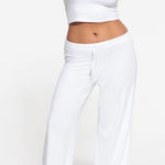  SKIMS SLEEP PANT SIZE 2X NWT color‎ snow Photo 0