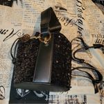 Badgley Mischka Black Sequin Tote Photo 3