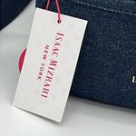 Isaac Mizrahi  Beige / Blue Jean Belt Bag B95 Photo 2