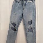 Daze Denim Light Wash Ripped Jeans Blue Size 26 Photo 0