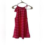 Soho NWT  Pink Striped Top Shirt Size Medium Photo 2