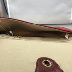 Talbots RED SUEDE CLUTCH PURSE W TAGS Photo 12