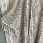 Free People  Metallic Knit Cream Cardigan Size XS/S light romance boho dreamy Photo 2