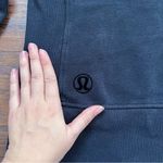 Lululemon • Floral Flock Pullover sweatshirt mock neck velvet kangaroo pocket Photo 7