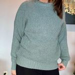 American Eagle Oversized Chunky Knit Sweater | EUC | XS | Sage Green | Cozy Photo 10