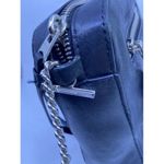 ALLSAINTS  Fleur De Lis Black Soft Leather Cross Body Bag Photo 7