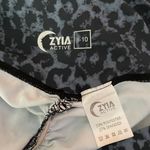 Zyia Active Stone Leopard Scrunchy Light n Luxe Leggings Size 8-10 Photo 8