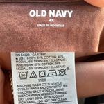 Old Navy Womens Top Shirt Brown Ribbed Halter Tie Neck Plus Size 4X Photo 6