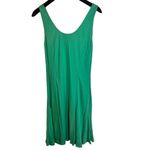 Ralph Lauren  Kelly Green Tank Lined Midi‎ Dress Size Small Flowy Comfy Office Photo 1