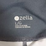 Zella Capri Leggings Dark Gray with confetti print Size L Photo 4