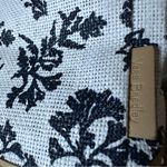 Vera Bradley NWT  Straw Mini Backpack in Adrift Coral Blue Photo 1