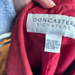 Doncaster  CLASSIC RED SINGLE BUTTON PEACOAT Photo 2