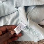 Playboy  Pacsun Soft Blue Polo Cropped Top SIZE S Photo 3