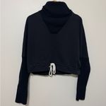 Varley  Britannia Black Sweatshirt Size Medium Pullover Ribbed Sweater Turtleneck Photo 1