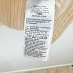 J.Crew  Featherweight Cashmere Turtleneck Sweater Rhinestones Buttercream XL NWT Photo 9