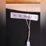 Rosegal plus size 2 X Spandex with Sequin dress black blose Photo 4