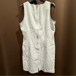 Doree Collection 2 Pc Gray Pinstripe Women's Coat Dress, Size 13/14 Photo 5