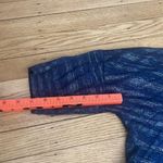 Suzy Shier  blue and silver top size large Photo 4