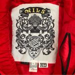 Rare vintage red Nils skiwear hooded snowsuit Size 12 Photo 4