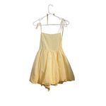 New Mable Butter Yellow spaghetti strap Bubble Mini Dress
party dress vacation Photo 4