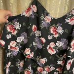 Torrid Black Floral Sophie Georgette Tiered Swing Cami, 3X/22-24 Photo 4