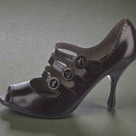 Bottega Veneta  Chocolate Brown Mary Janes Heels Size 39.5 / 9.5 Photo 0