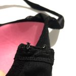 PINK - Victoria's Secret  Bra Cool & Comfy Wireless Lightly Lined Logo Black L Photo 4
