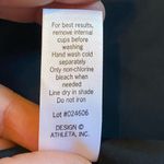 Athleta ‎ Black Samba tankini swim top 34 D/DD Photo 8