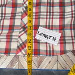 The North Face Womens M Plaid Long Sleeve Button Up Shirt Cream Red Outdoor Photo 9