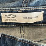 Levi's Signature  Cutoff Shorts Womens 16 Medium Wash Stretch High Rise Casual Photo 2