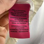 Betsey Johnson  Cinchable Waist Zip Up Hooded Jacket in Cream Size Extra Small Photo 2