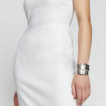 Reformation Frankie Linen Knee Length Dress Photo 0