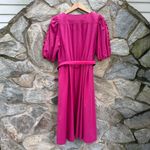Handmade Vintage Fuschia Pink Cotton Dress Photo 5