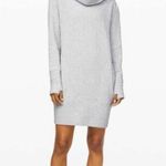 Lululemon Along the Way Sweater Dress Gray XS 0/2 Photo 0