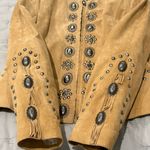Cripple Creek Western Leather Jacket With Silver Conches Photo 2