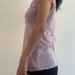 Blush Pink Mesh Top Size M Photo 1