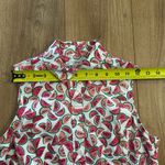 J.Crew Watermelon Print Sleeveless Button down Blouse Women’s size XS summer Photo 8