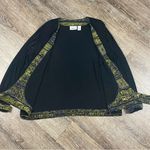 Chico's Vintage Travelers Cardigan Women 3 XL Black Acetate Slinky Tie Open Front Photo 7