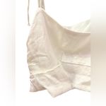 ZARA  Satin  Effect cropped Top with Tie shoulders Photo 5