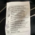 Vince Striped Asymmetrical Rope Tie Skirt Black White Sz Small Photo 5