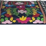 Montana West  Embroidered Floral Wristlet with Rhinestone embellishment Photo 4