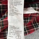 Hollister Mini Skirt S Red Tartan Plaid Ultra High Rise Schoolgirl Academia Y2K Photo 10