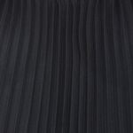 ZARA Black Pleated Plisse Crew Neck Pullover Long Sleeve Mini Shift Dress Size M Photo 3