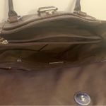 Giani Bernini  Chocolate Brown Leather Hobo Shoulder Bag with Silver Hardware Photo 4