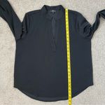 7 For All Mankind 7 For‎ All Mankind Woven Holiday Top Black L Photo 6